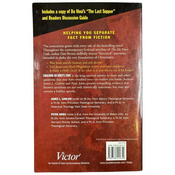 Cracking Da Vinci's Code by James L. Garlow & Peter Jones (Paperback) - Picture 2 of 7